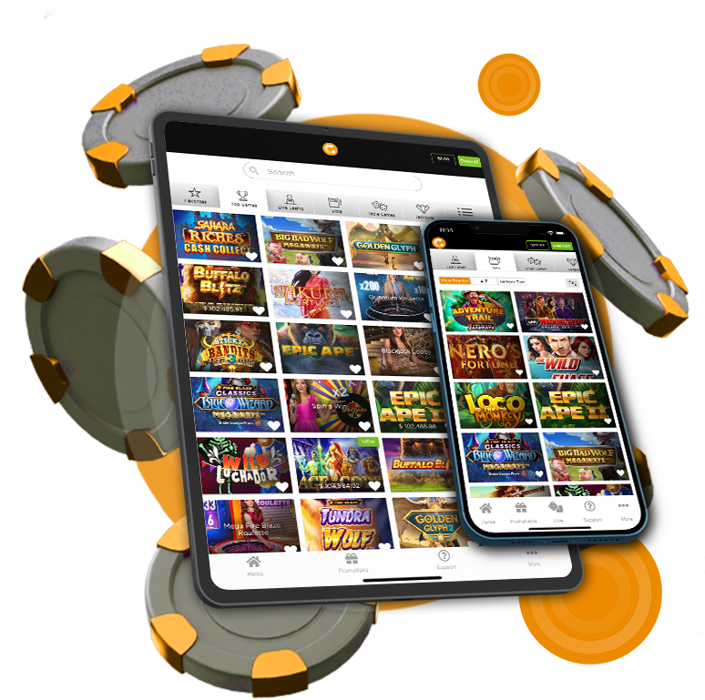 Rama Online Casino Canada mobile app interface